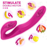 Silicone Double-Ended Strapless Strap-On with Remote Control - Sexdoll.Sex