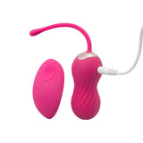 Rotating Kegel Ball Vibrator with Remote Control - 10 Vibrations, 5 Rotations - Sexdoll.Sex