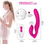 Silicone Double-Ended Strapless Strap-On with Remote Control - Sexdoll.Sex