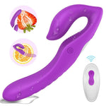 Silicone Double-Ended Strapless Strap-On with Remote Control - Sexdoll.Sex