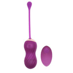 Rotating Kegel Ball Vibrator with Remote Control - 10 Vibrations, 5 Rotations - Sexdoll.Sex