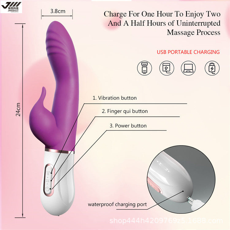 Clapping Rabbit Vibrator – A Sensational Pleasure Experience for Women - Sexdoll.Sex