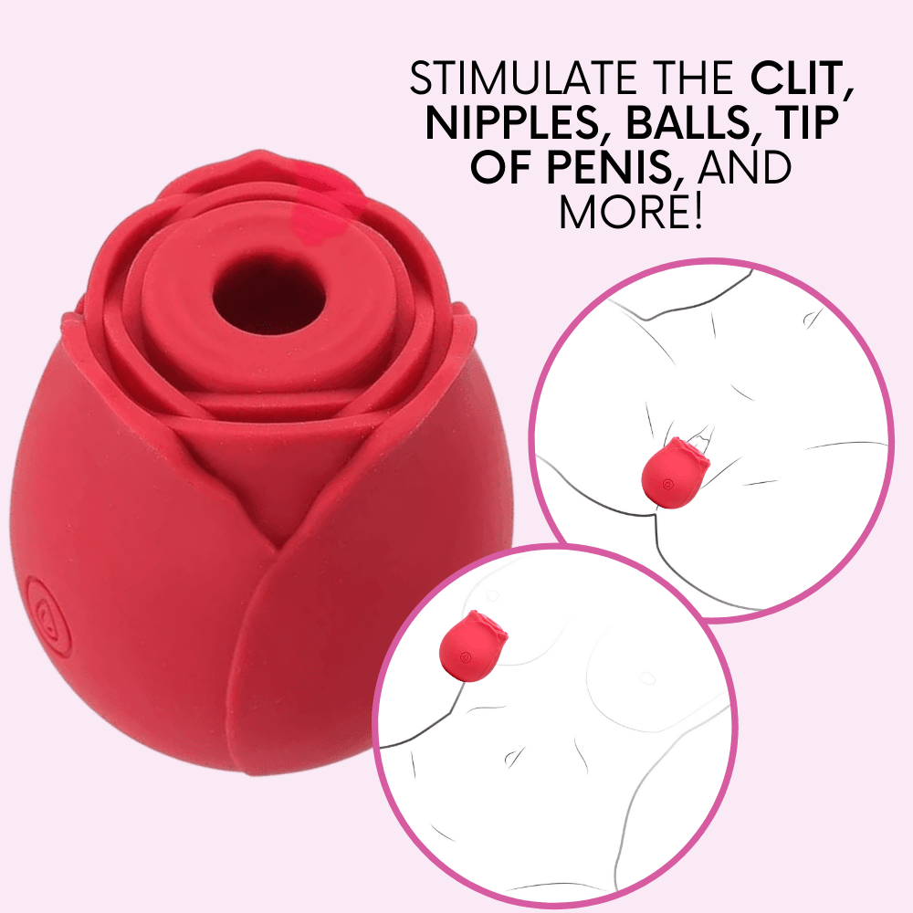 #1 Selling Rose Sex Toy Air Pulse Stimulator - Sexdoll.Sex