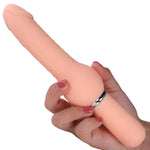 10-Function Versatile Silicone Vibrator with Realistic Texture - Sexdoll.Sex