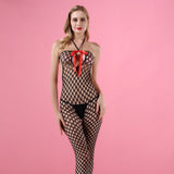 Black Footless Bodystocking - One Size and Queen Available