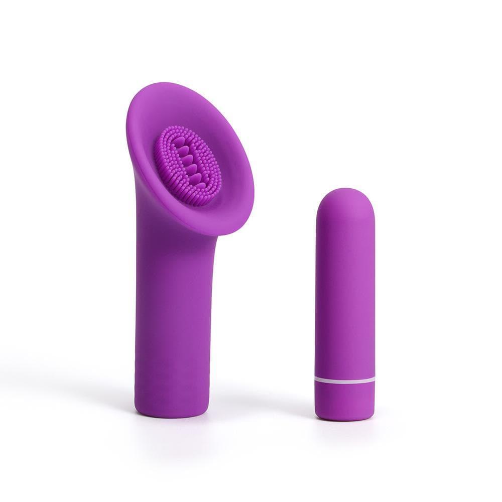 2-in-1 Detachable Bullet Vibrator - Multi-Speed Clitoral Stimulator and G-Spot Massager - Sexdoll.Sex