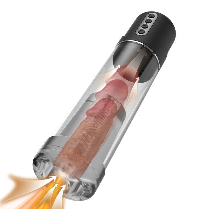 2 Modes 6 Levels Vacuum Suction Penis Enlargement Pump - Sexdoll.Sex