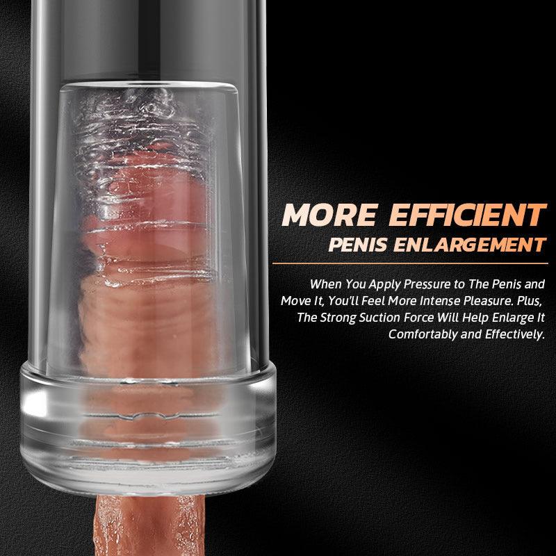 2 Modes 6 Levels Vacuum Suction Penis Enlargement Pump - Sexdoll.Sex