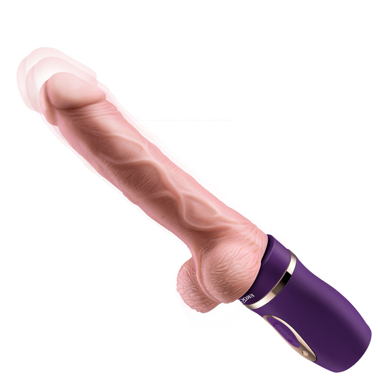 Allovers 6-Inch 4 in 1 Versatile Rotating Thrusting Vibrating Heating Dildo