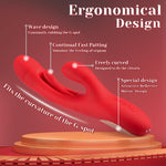 7-Frequency G-Spot Rabbit Vibrator with Hollow Tongue Design - Sexdoll.Sex