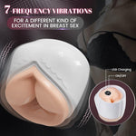 Split Design Masturbation Cup with Suction and Vibrations - Sexdoll.Sex