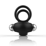 4 Color Dual Cock Rings with Vibrating Clit Stimulator - Sexdoll.Sex