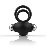 4 Color Dual Cock Rings with Vibrating Clit Stimulator - Sexdoll.Sex