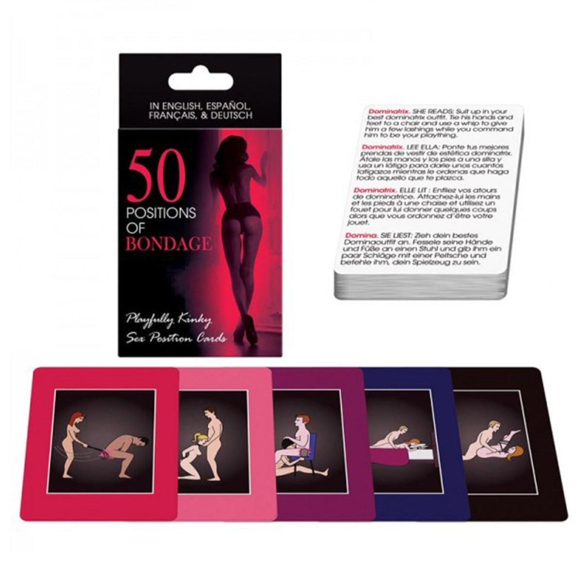 50 Positions of Bondage - Kinky Sex Position Cards - Sexdoll.Sex