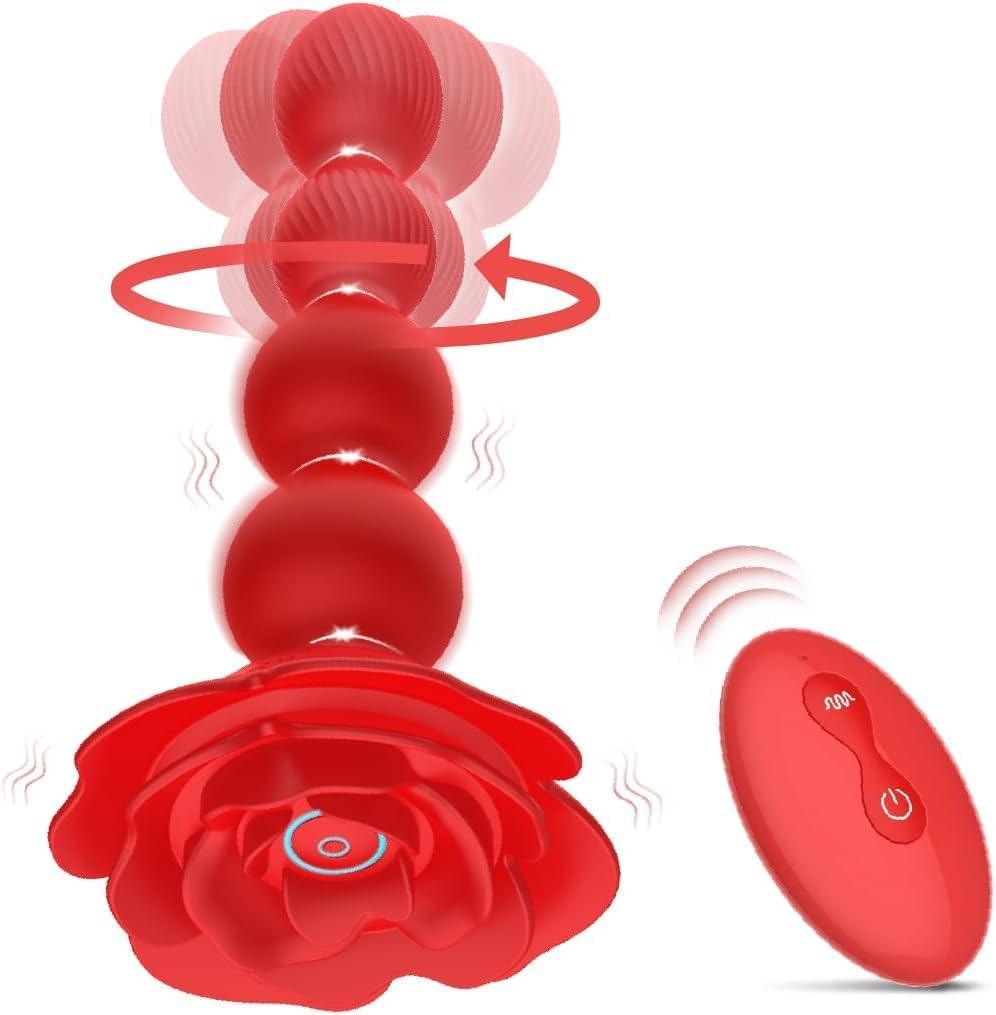 Alice Remote-Controlled Rose Butt Plug - Sexdoll.Sex