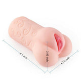 6.1" YAOHU 3D Pink Lips Realistic Vagina Pocket Pussy - Sexdoll.Sex