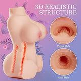 6.6lb Handheld Realistic Love Doll with Boobs, Anus & Pussy - Male Stroker Masturbator - Sexdoll.Sex