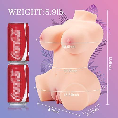 6.6lb Handheld Realistic Love Doll with Boobs, Anus & Pussy - Male Stroker Masturbator - Sexdoll.Sex