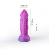 7.28-Inch Starry Sky Fantasy Suction Cup Huge Dildo - Sexdoll.Sex