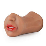 7.4-Inch Three Channels Lifelike Mouth Pussy Anus Pocket Pussy - Sexdoll.Sex