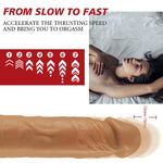 7.87 Thrusting G-Spot Dildo - Vibrating, Heating, Realistic - Sexdoll.Sex