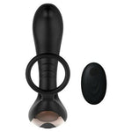 7-Frequency Wireless Prostate Massager Cock Ring with Remote Control - Sexdoll.Sex