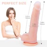 7 Inch Dildo With Flexible Spine - Sexdoll.Sex