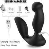 7-Speeds Male Vibrating Prostate Massager - Sexdoll.Sex