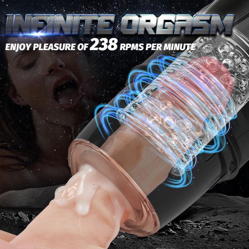 7 Thrusting Rotating Modes with Strong Suction Cup for Penis Stimulation Male Masturbator Cup - Sexdoll.Sex