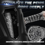 7 Thrusting Rotating Modes with Strong Suction Cup for Penis Stimulation Male Masturbator Cup - Sexdoll.Sex