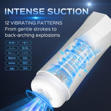 Sky Intense Suction Vibration Blowjob Machine - Unleash Heavenly Pleasure