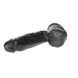 8.5 Inch Long Realistic Black Dildo With Balls For Deep Penetrative G-Spot & A-Spot Massage - Sexdoll.Sex