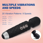 8-Speed 20-Frequency Vibrating Magic Wand Massager | Ultimate Pleasure Experience - Sexdoll.Sex