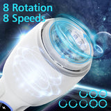 8 Speeds 8 Rotation Automatic Male Masturbation Cup - Sexdoll.Sex