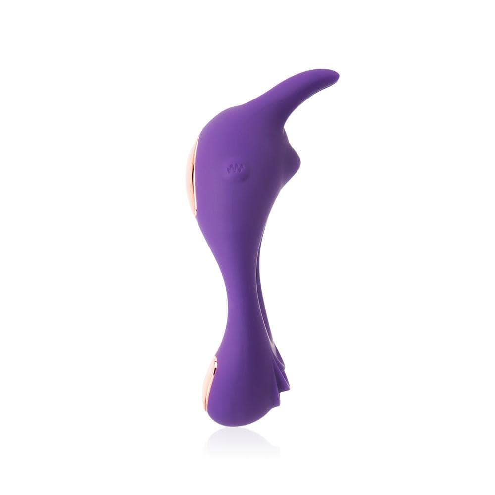 9 Vibrating Rabbit Silicone Multifunctional Cock Ring - Sexdoll.Sex