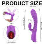 G-Spot Clit Stimulator Rabbit Vibrator - Unleash Dual Pleasure - Sexdoll.Sex