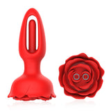 BestGSpot 10 Flapping & Vibrating Anal Vibrator with Rugosa Base