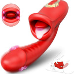 Lips Clit Toy for Solo or Couple's Play - Mimic Oral Sensation - 20 Vibration Settings - Sexdoll.Sex