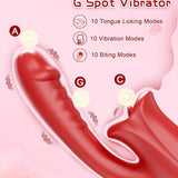 Lips Clit Toy for Solo or Couple's Play - Mimic Oral Sensation - 20 Vibration Settings - Sexdoll.Sex