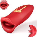 Lips Clit Toy for Solo or Couple's Play - Mimic Oral Sensation - 20 Vibration Settings - Sexdoll.Sex