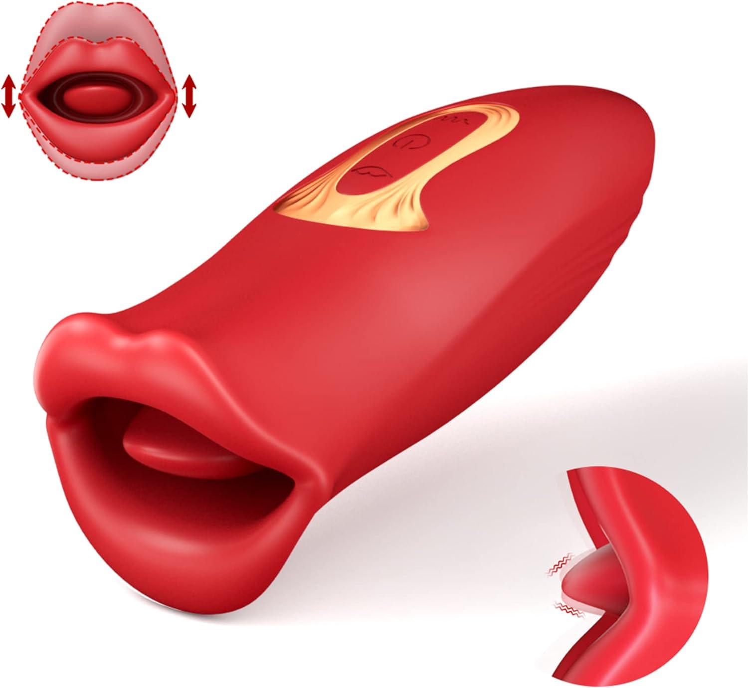 Lips Clit Toy for Solo or Couple's Play - Mimic Oral Sensation - 20 Vibration Settings - Sexdoll.Sex