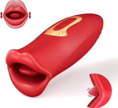 Lips Clit Toy for Solo or Couple's Play - Mimic Oral Sensation - 20 Vibration Settings - Sexdoll.Sex