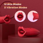 Lips Clit Toy for Solo or Couple's Play - Mimic Oral Sensation - 20 Vibration Settings - Sexdoll.Sex