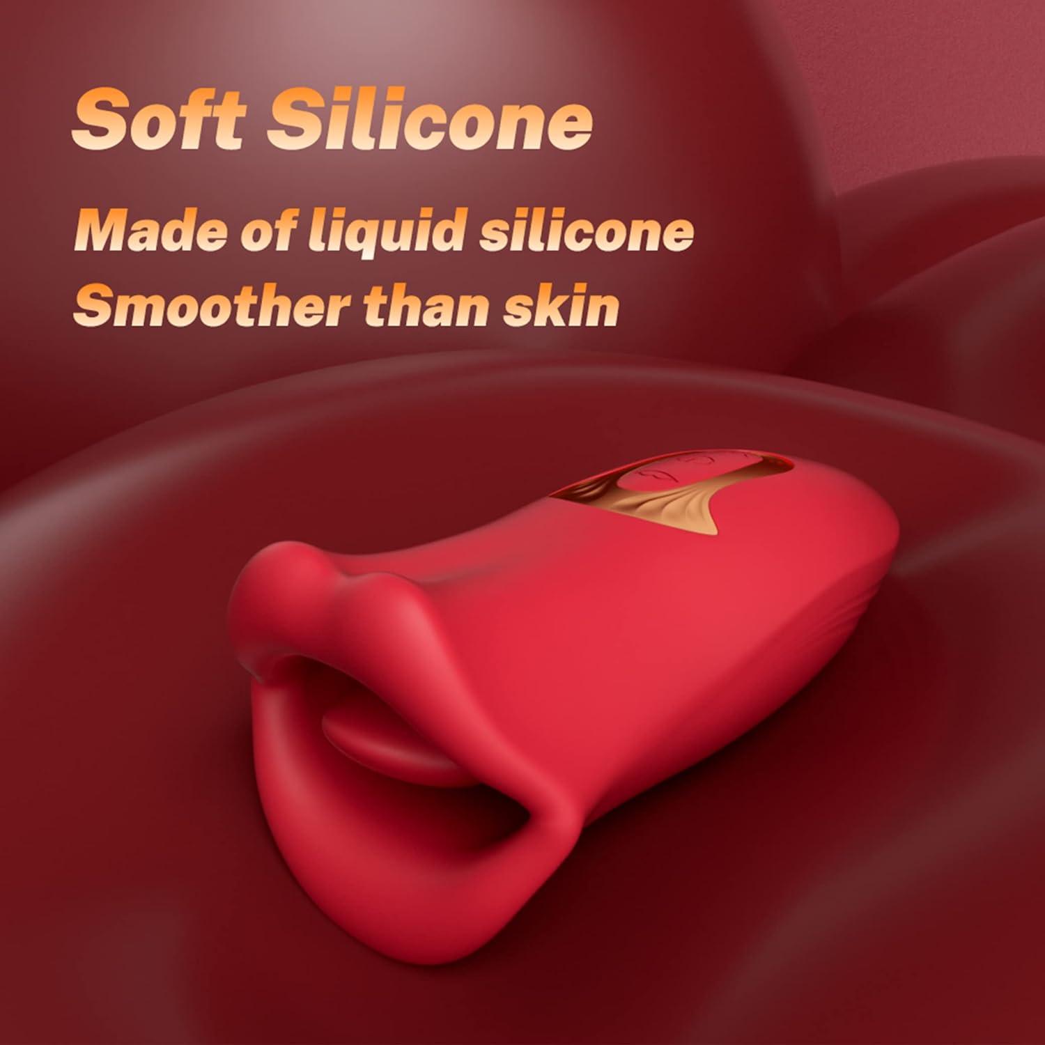 Lips Clit Toy for Solo or Couple's Play - Mimic Oral Sensation - 20 Vibration Settings - Sexdoll.Sex