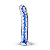 Frozen Sapphire Glass Dildo (6.18 inch) - Sexdoll.Sex