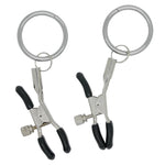 Adjustable Bully Nipple Clamps With O Ring - Sexdoll.Sex