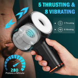 Aegis - Handheld 8 Vibrating 5 Thrusting Male Masturbator - Sexdoll.Sex