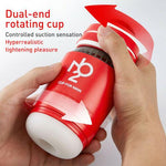 Airplane Cup Manual Pressing Vibrator for Unique Pleasure - Sexdoll.Sex