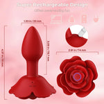 Alice Remote-Controlled Rose Butt Plug - Sexdoll.Sex