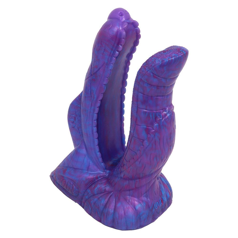 Alligator Mouth Conjoined Double Head Penis Sex Toy - Sexdoll.Sex